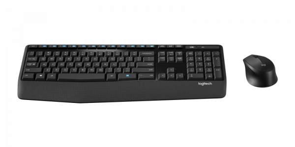 Logitech MK345 Combo Wireless Keyboard + Mouse, US, Black - Image 2