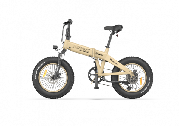 Electric bicycle HIMO ZB20 MAX, Yellow/Sand - Image 2