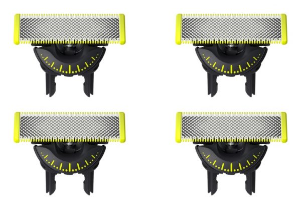 Philips OneBlade 360 QP440/50 Replacement Shaver Blades, Silver/Yellow - Image 3