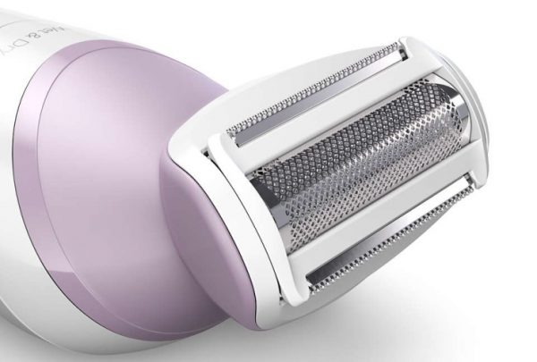 Philips Lady Shaver 6000 Series BRL136/00 Wet & Dry Cordless Shaver, White/Lilac - Image 8