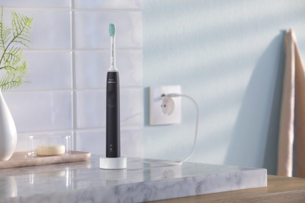 Philips Sonicare 3100 Series HX3671/14 Electric Toothbrush, Black - Image 4