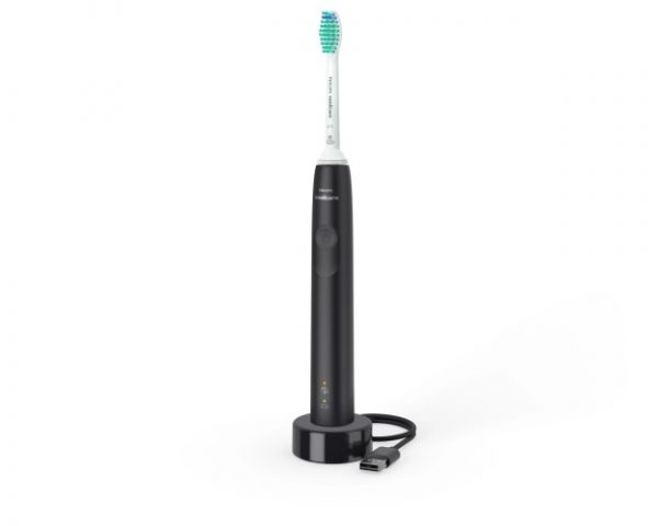 Philips Sonicare 3100 Series HX3671/14 Electric Toothbrush, Black