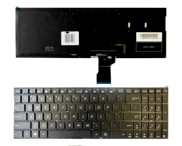 Keyboard ASUS: UX52, UX52A, UX52V, UX52VS, UX501 with backlight