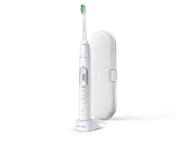 Philips Sonicare ProtectiveClean 6100 Series HX6877/28 Electric Toothbrush, White - Image 3