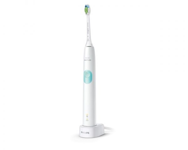 Philips Sonicare ProtectiveClean 4300 Series HX6807/24 Electric Toothbrush, White/Mint - Image 2