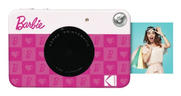 Kodak PRINTOMATIC Barbie Instant Print Camera, 2x3'', Pink