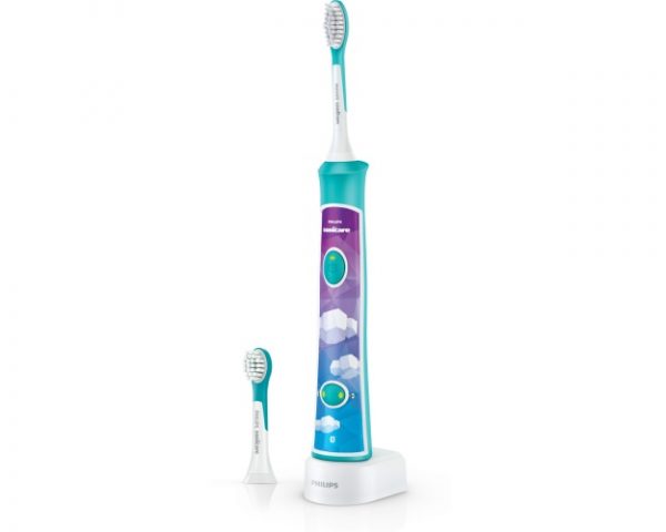 Philips Sonicare For Kids HX6322/04 Electric Toothbrush, Blue