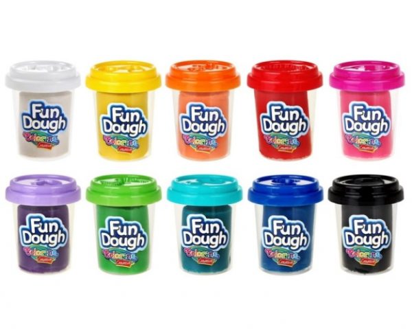 Colorino Creative Fun Dough 10 pcs - Image 2