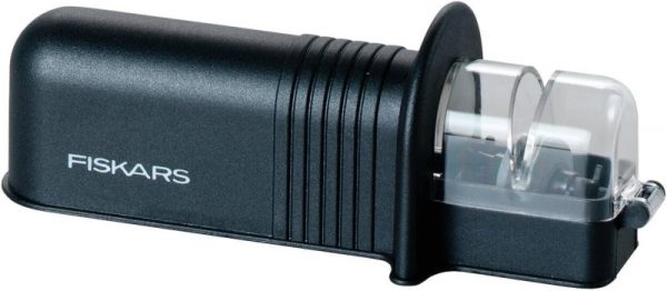 Fiskars Essential Roll-Sharp 1065598 (1023811) Knife Sharpener, Black