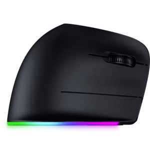 Razer Pro Click V2 Vertical Ergonomic Wireless Mouse RF Wireless+Bluetooth+USB-C, 30000 DPI, Black