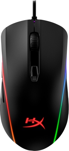 HyperX Pulsefire Surge Wired Gaming Mouse, 16000 DPI, RGB Lighting, Black