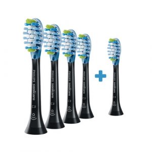 Philips C3 Premium Plaque Defence HX9045/88 Sonic Toothbrush heads, Black