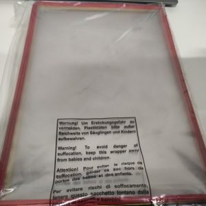 Ecost customer return Wall Unit Grey with 5 Panels A4 Assorted