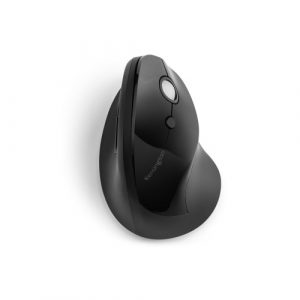 Kensington Pro Fit Ergo Vertical Wireless Mouse RF Wireless 1600 DPI, Black