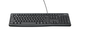 Logitech K120 Wired Keyboard USB-A US Int, Black (SPEC)