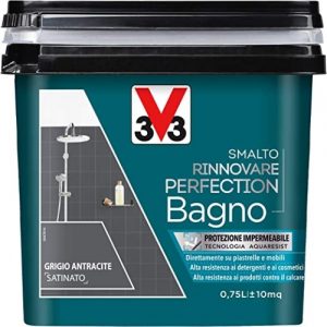 Ecost customer return V33 Renovare Perfection Bathroom Satin Charcoal 0.75 L