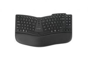 Kensington Pro Fit Ergo KB675 EQ TKL Wireless Keyboard, RF Wireless + BT, US Int, Black