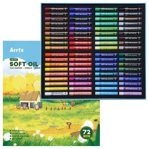 Oil Pastels Set ARRTX, 72 Colors (LC303298)