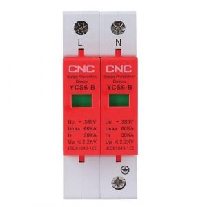 Surge Protection Device, 2P, Class B, 30-60 kA, 385VAC (NV821693)