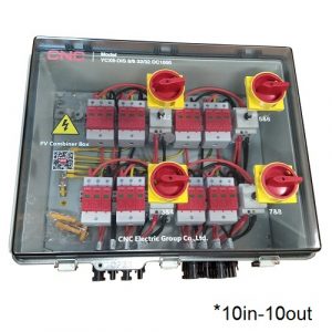 PV Combiner Box, DC 10in-10out, IP66 (NV822553)
