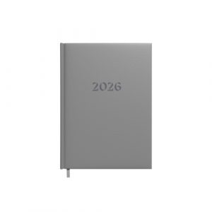 Planning notebook calendar 2026 A5 grey