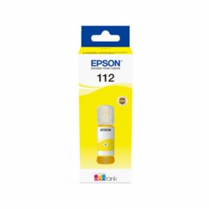 Epson 112 EcoTank (C13T06C44A) Ink Refill Bottle, Yellow Epson 112 EcoTank (C13T06C44A) Ink Refill Bottle, Yellow