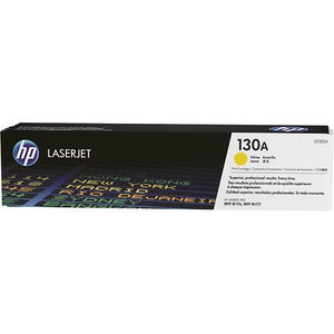 HP 130A (CF352A) Toner Cartridge, Yellow