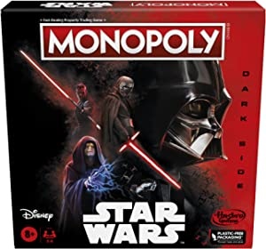Ecost Customer Return Star Wars Monopoly Dark Side in Spanish
