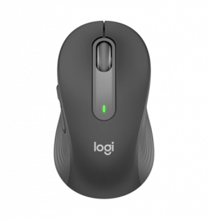 Logitech Signature M650 Wireless Mouse RF Wireless+Bluetooth Optical 4000 DPI, Graphite