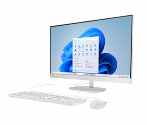 HP 27 AiO 27-cr0067ny Computer 27'' FHD IPS i7-1355U 16GB 512GB SSD FreeDos, Shell White