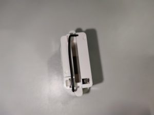 Ecost customer return Homematic IP Smart Home Door Lock Sensor 3V White + Silver Cover Included 1554