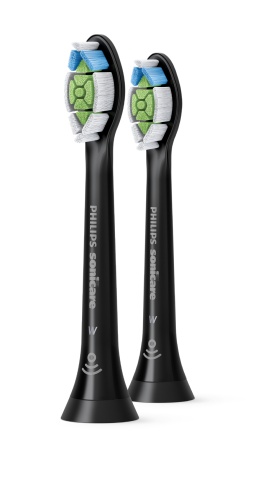 Philips Sonicare W2 Optimal White HX6062/88 Sonic Toothbrush heads, Black