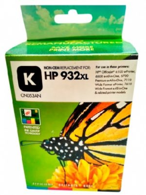 Compatible Static-Control Hewlett-Packard 932XL (CN053AE) Black