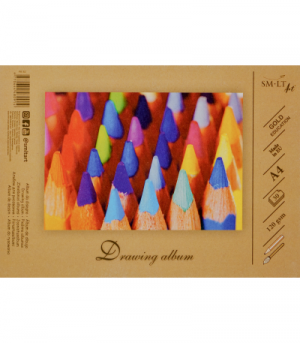 Drawing book SMLT, A4, 120 g, glued (30) 0708-209