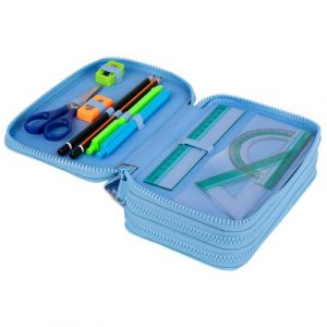 Triple decker pencil case with equipment CoolPack Jumper 3 DAISY SUN