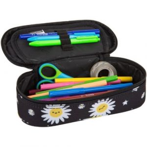 Pencil case CoolPack Campus DAISY BLACK