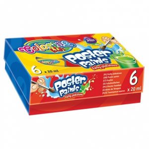 Colorino Kids Poster paints 6 colours 20 ml