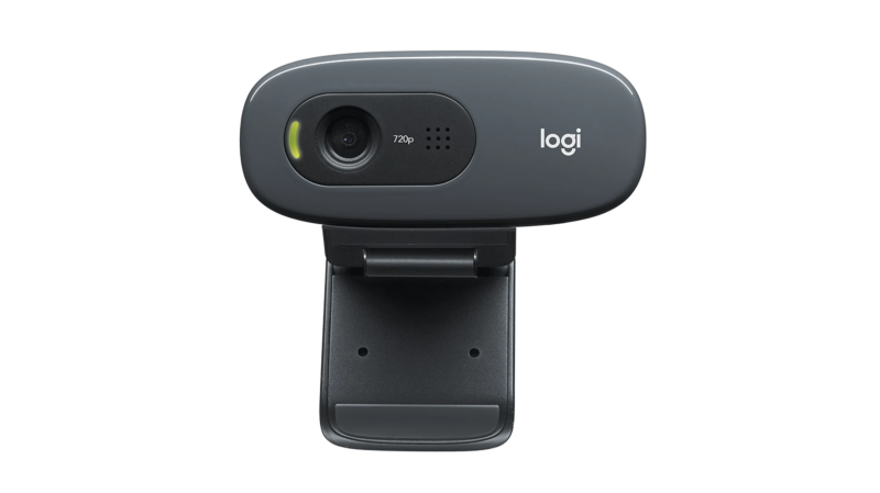 salebox.lv: Logitech C270 HD Webcam, Dark Grey