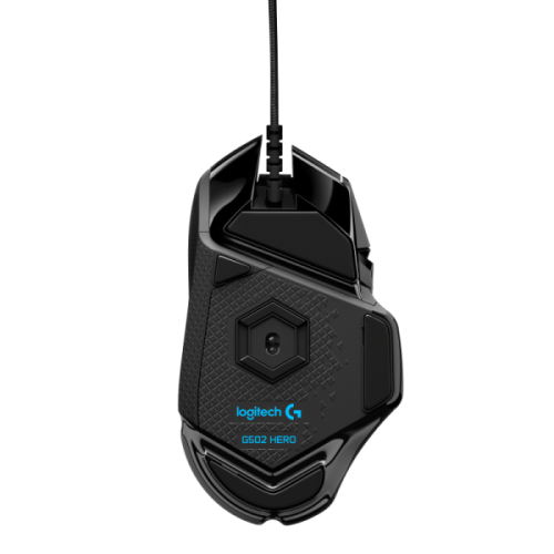 Logitech G502 HERO Wired Gaming Mouse, USB Type-A, Optical, 25600 DPI, Black - Image 2