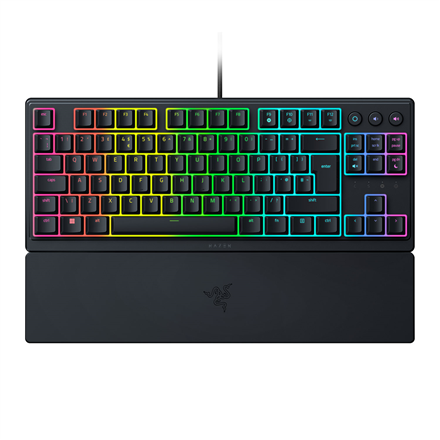 Razer Ornata V3 Tenkeyless Wired Gaming keyboard, Low-profile, RGB LED, USB QWERTY, US, Black 1 Razer Ornata V3 Tenkeyless Wired Gaming keyboard, Low-profile, RGB LED, USB QWERTY, US, Black
