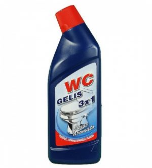 WC cleaner 3x1, gel, sea, 700ml