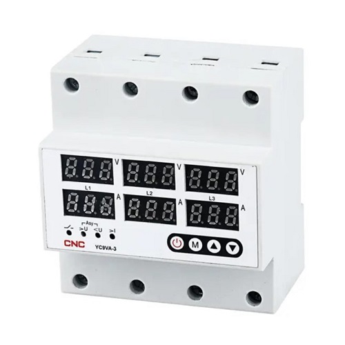 Overvoltage & Undervoltage Protector, 63A, 3-phase 1 Overvoltage & Undervoltage Protector, 63A, 3-phase