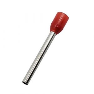 Insulated Cord End Terminal for 1.5mm2/16AWG Cable, 100pcs