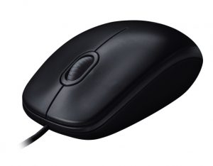 Logitech M90 Wired Mouse, USB Type-A, Optical, 1000 DPI, Black