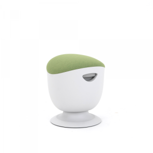 Up Up Seul ergonomic balance stool White, D42 Green fabric Up Up Seul ergonomic balance stool White, D42 Green fabric