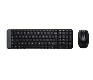 Logitech MK220 Combo Wireless Keyboard + Mouse, US, Black