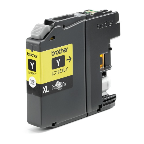 Brother LC125XL (LC125XLY) Ink Cartridge, Yellow
