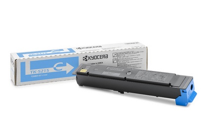 Kyocera TK-5215C Toner Cartridge, Cyan