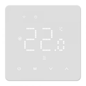 TUYA Programmable Heating Thermostat for Gas Boiler Control, Wi-Fi, 3A, 230VAC