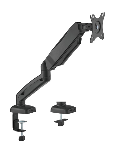 Up Up Premium Single Screen Monitor Arm 17-32'', VESA 75x75, 100x100, Matte Black